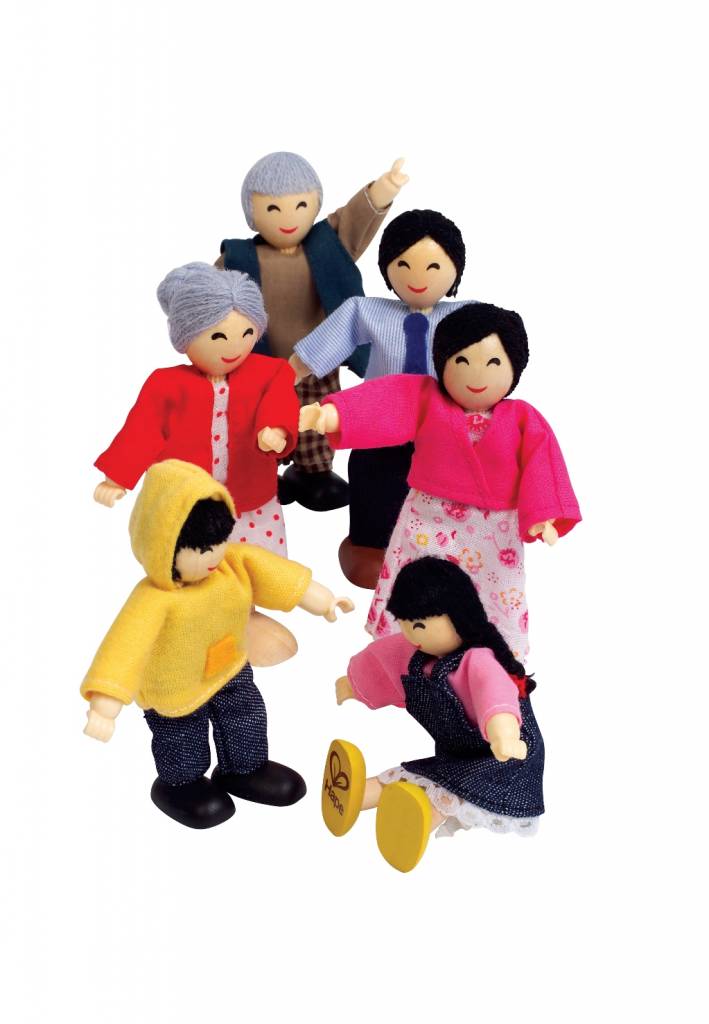 Verwisselbaar Anzai Regelmatig Poppenhuis poppetjes Asian Family | Bestel Eenvoudig! - Het Houten  Poppenhuis