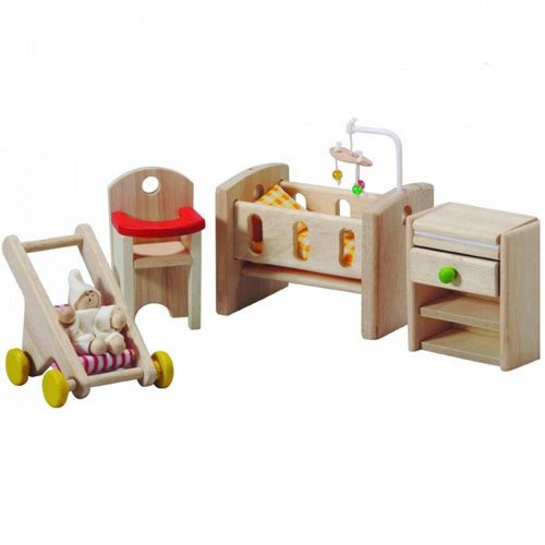 Plan Toys Poppenhuis Babykamer