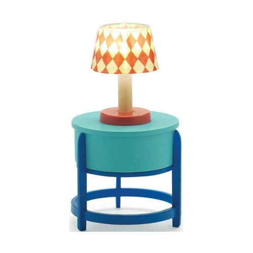 Djeco Poppenhuis Tafel Lamp met Tafel