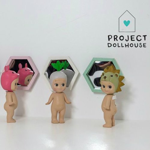 Project Dollhouse Poppenhuis Hexagon Spiegel Project Dollhouse Poppenhuis Hexagon Spiegel