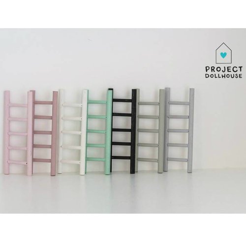 Project Dollhouse Poppenhuis Decoratie Ladder Project Dollhouse Poppenhuis Decoratie Ladder