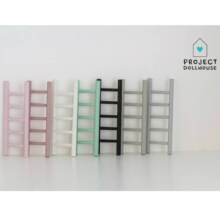 driehoek dek nevel Project Dollhouse Poppenhuis Decoratie Ladder | Bestel Eenvoudig! - Het  Houten Poppenhuis
