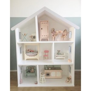 Project Dollhouse Maileg Poppenhuis met Grijze details