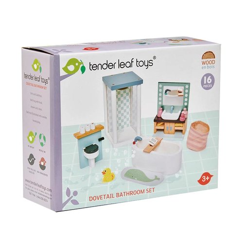 Tender Leaf Toys Poppenhuis Badkamer