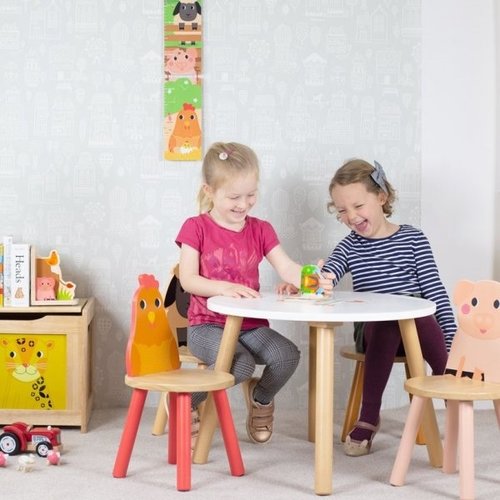 Tidlo Houten Kindertafel Boerderij