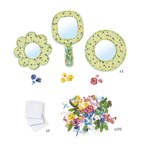 Djeco Knutsel Set Bloemen Spiegels