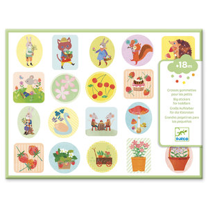 Djeco Stickers Tuin - 120 st