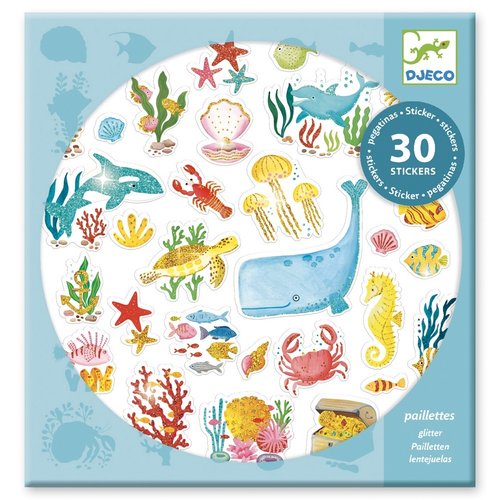 Djeco Stickers Water Droom - 30 st