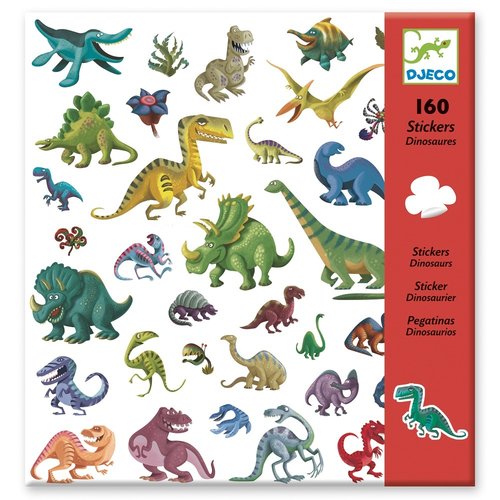 Djeco Stickers Dinosaurussen - 160 st