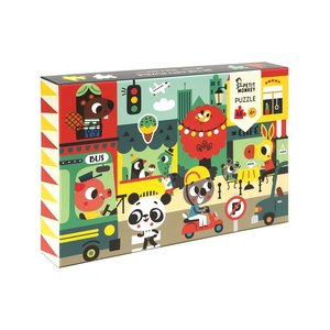 Petit Monkey Puzzel In the City 48 st