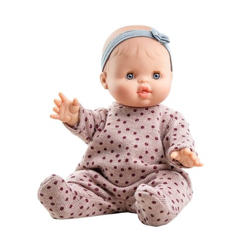 Paola Reina Gordi Pop Meisje Alicia Stippen 34 cm Paola Reina Gordi Pop Meisje Alicia Stippen 34 cm