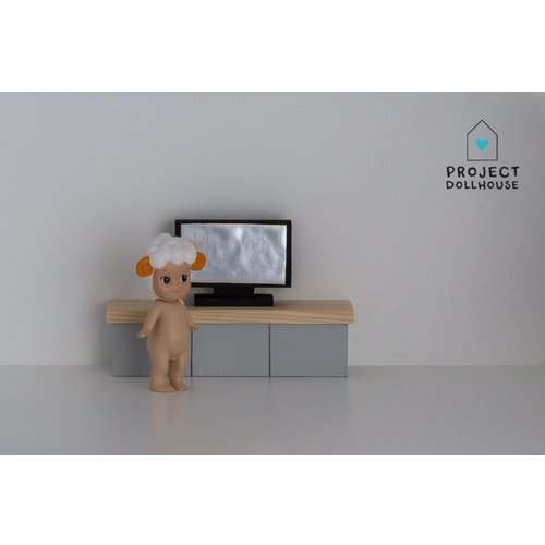 Project Dollhouse TV Meubel Grijs Project Dollhouse TV Meubel Grijs
