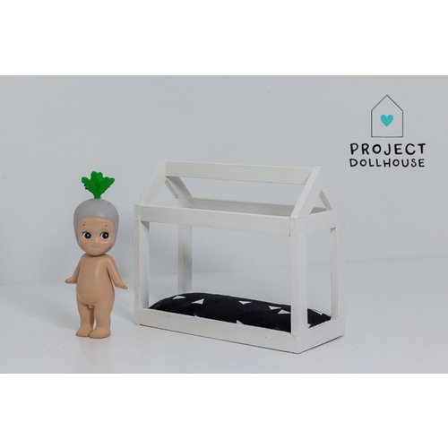 Project Dollhouse Bedhuisje Wit Project Dollhouse Bedhuisje Wit
