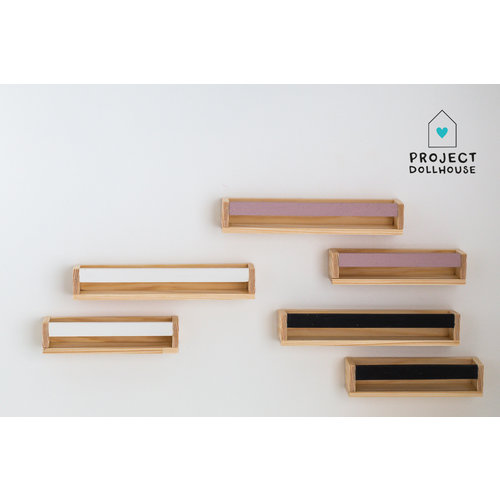 Project Dollhouse Wandrek met een Balk Project Dollhouse Wandrek met een Balk