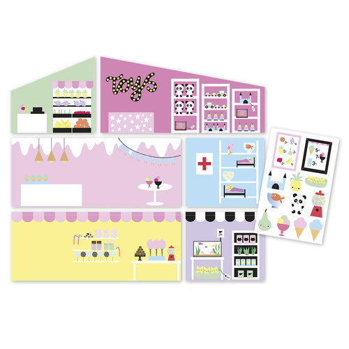 Lundby Poppenhuis Wandset Creative - Winkel