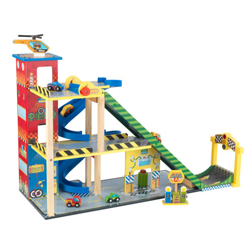 Kidkraft Mega Ramp Houten Racebaan Set