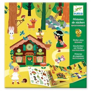 Djeco Stickerboek Het Magische Bos