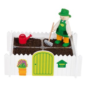 Goki Poppenhuis Houten Moestuin