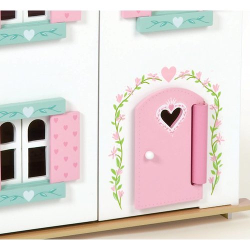 Le Toy Van Poppenhuis Sweetheart Cottage inclusief meubeltjes