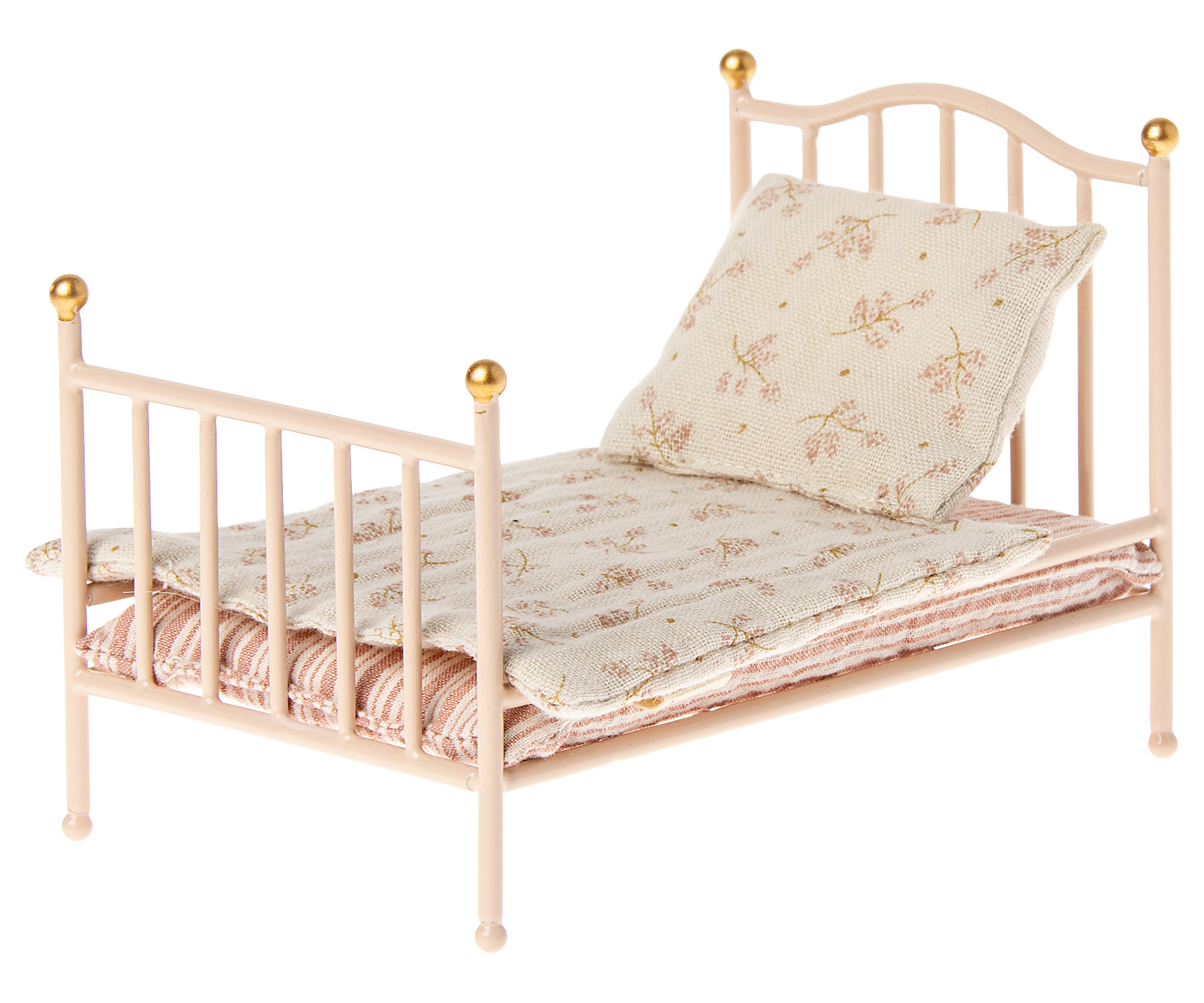 Maileg Vintage Bed Muis Rose Bestel Eenvoudig! Het Houten Poppenhuis