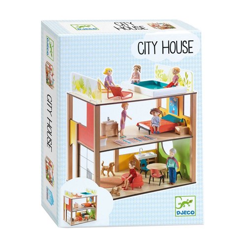 Djeco Poppenhuis City House