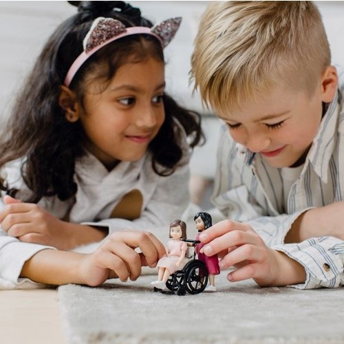 Lundby Poppenhuis Lourdes met Rolstoel