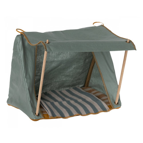 Maileg Happy Camper Tent Muis - Groen