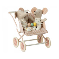 Wandelwagen  - Babymuis - Roze