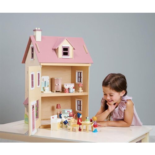 Tender Leaf Toys Poppenhuis Villa met Meubels