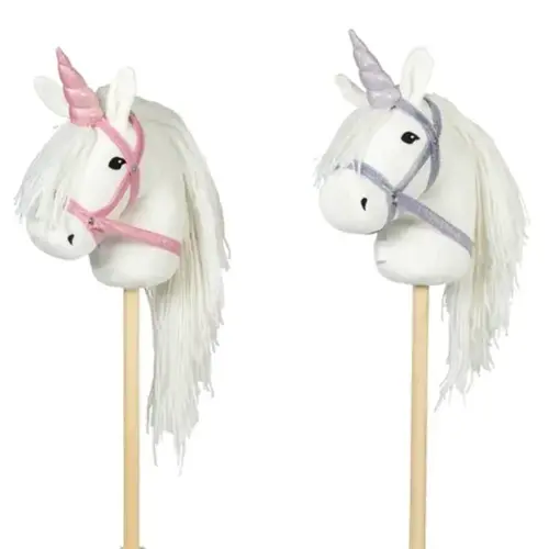 byASTRUP Unicorn Hoorn Halster Roze - zonder stokpaardje