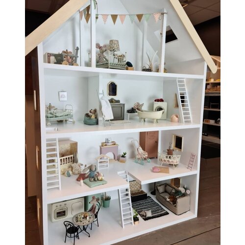 Project Dollhouse 4 Verdiepingen Poppenhuis