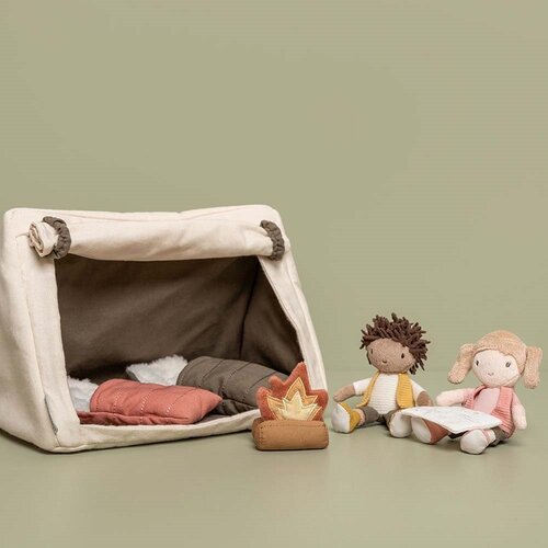 Little Dutch Kampeer Speel set met Popjes