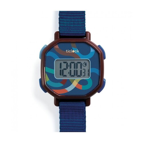 Djeco Kinderhorloge Blauw Voluut