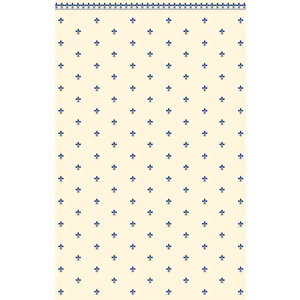 Streets Ahead Poppenhuis Behang Fleurdelys Blue
