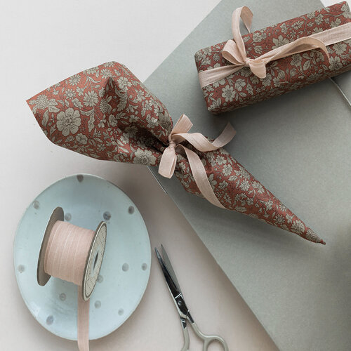 Maileg Inpakpapier Blossom - Rood