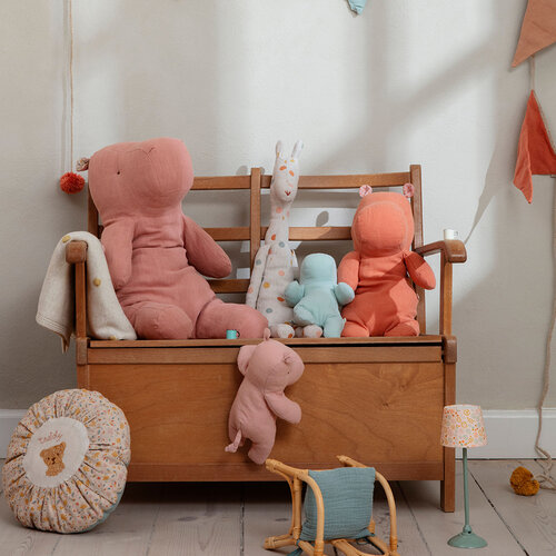 Maileg Safari Friends Nijlpaard 23 cm  - Roze