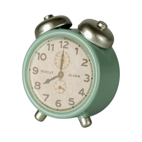 Maileg Wekker Muis - Mint