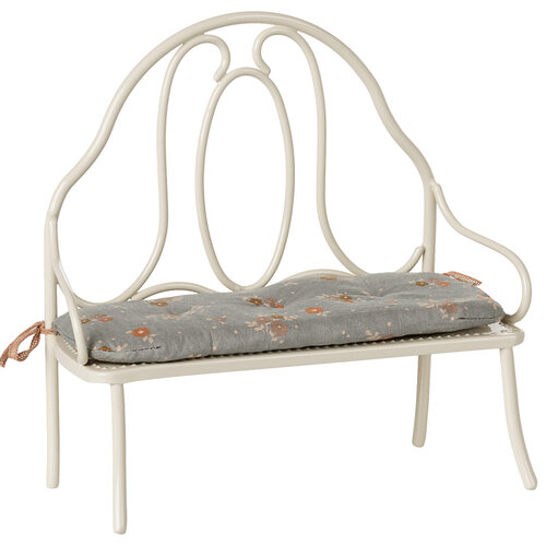 Maileg Vintage Bank Miniatuur - Gebroken Wit