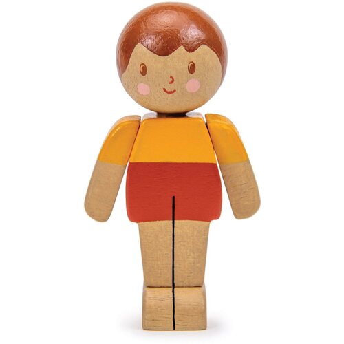 Tender Leaf Toys Poppenhuis Popje - Caramel Jongen Tender Leaf Toys Poppenhuis Popje - Caramel Jongen