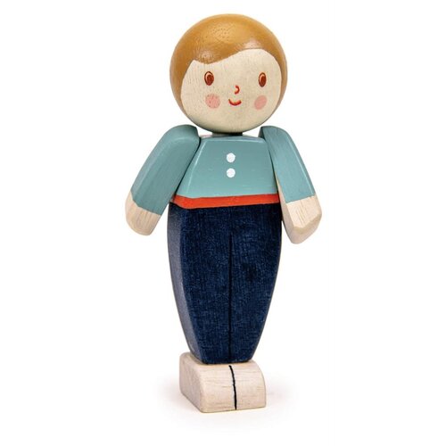 Tender Leaf Toys Poppenhuis Popje - Ivoor Vader