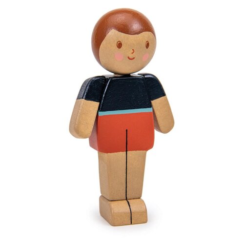 Tender Leaf Toys Poppenhuis Popje - Caramel Vader