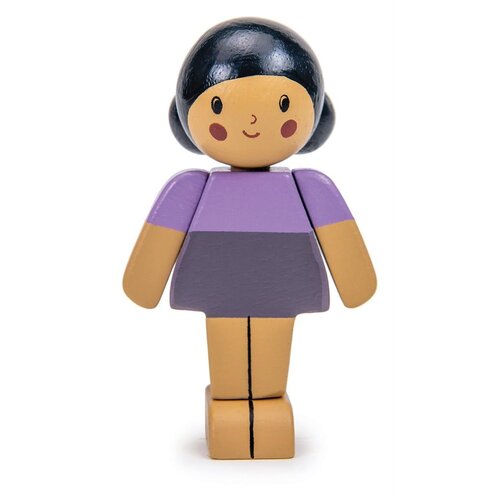 Tender Leaf Toys Poppenhuis Popje - Amandel Meisje