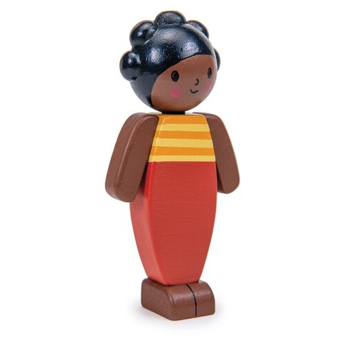Tender Leaf Toys Poppenhuis Popje - Mokka Moeder
