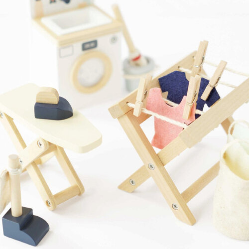 Le Toy Van Poppenhuis Wasruimte Accessoires
