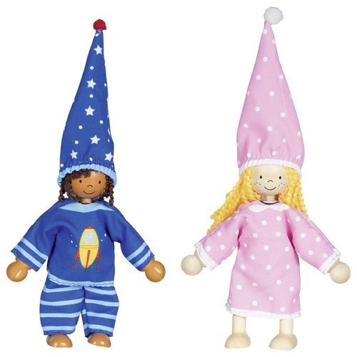 Goki Aankleed Poppetjes - Fynja & Fabio