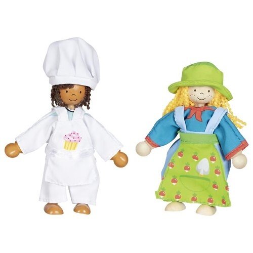 Goki Aankleed Poppetjes - Fynja & Fabio