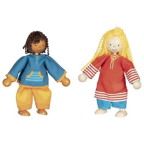 Goki Aankleed Poppetjes - Fynja & Fabio
