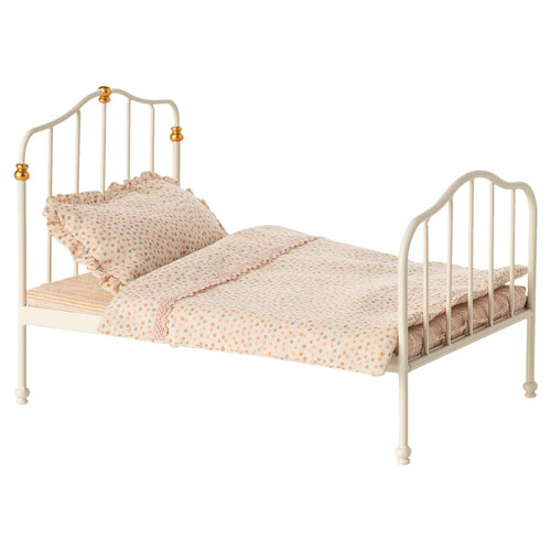 Maileg Vintage Bed Muis - Off White Maileg Vintage Bed Muis - Off White