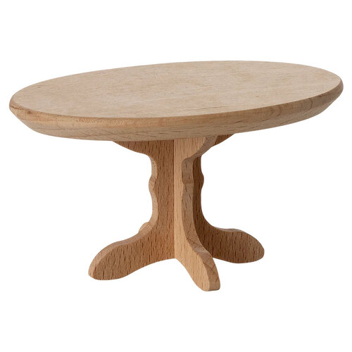 Maileg Ovale Salontafel Muis - Naturel Maileg Ovale Salontafel Muis - Naturel
