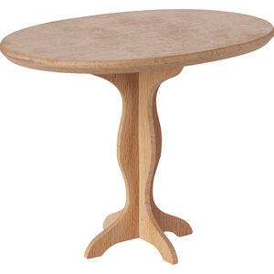 Maileg Tafel Ovaal Mini - Natuur Maileg Tafel Ovaal Mini - Natuur